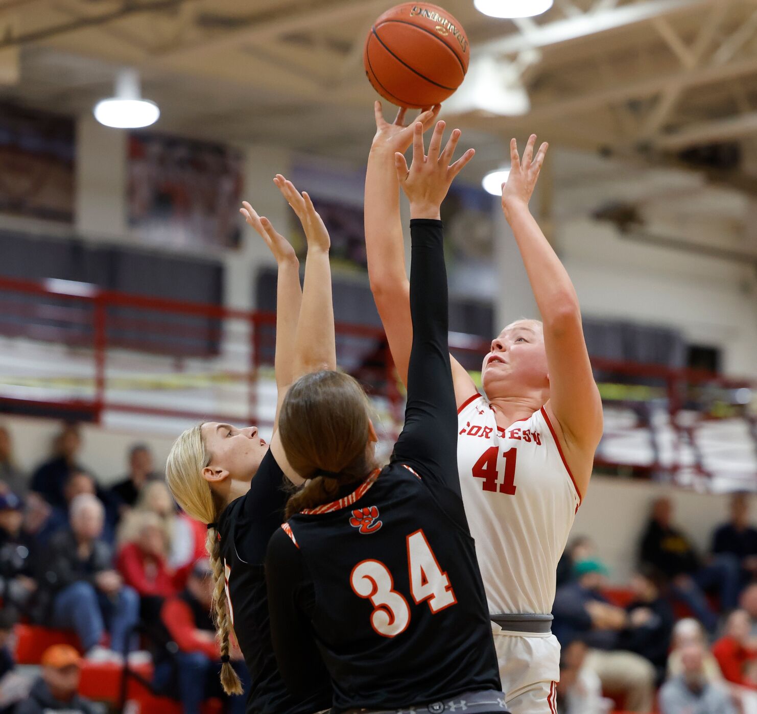 Visitation Christmas Tournament, first round: Edwardsville v. Cor Jesu